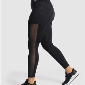 Black gymshark leggings